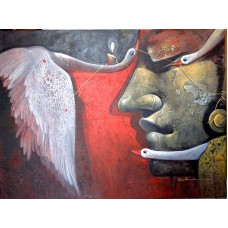 Wings of love painting for sale